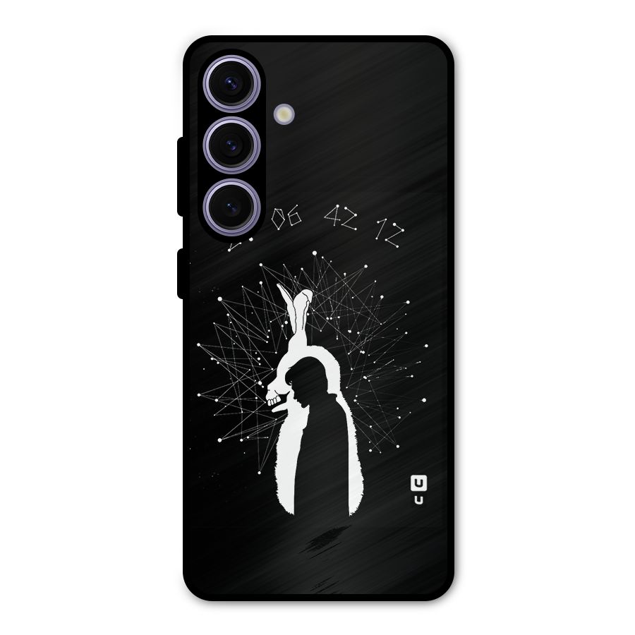 Donnie Darko Silhouette Metal Back Case for Galaxy S24