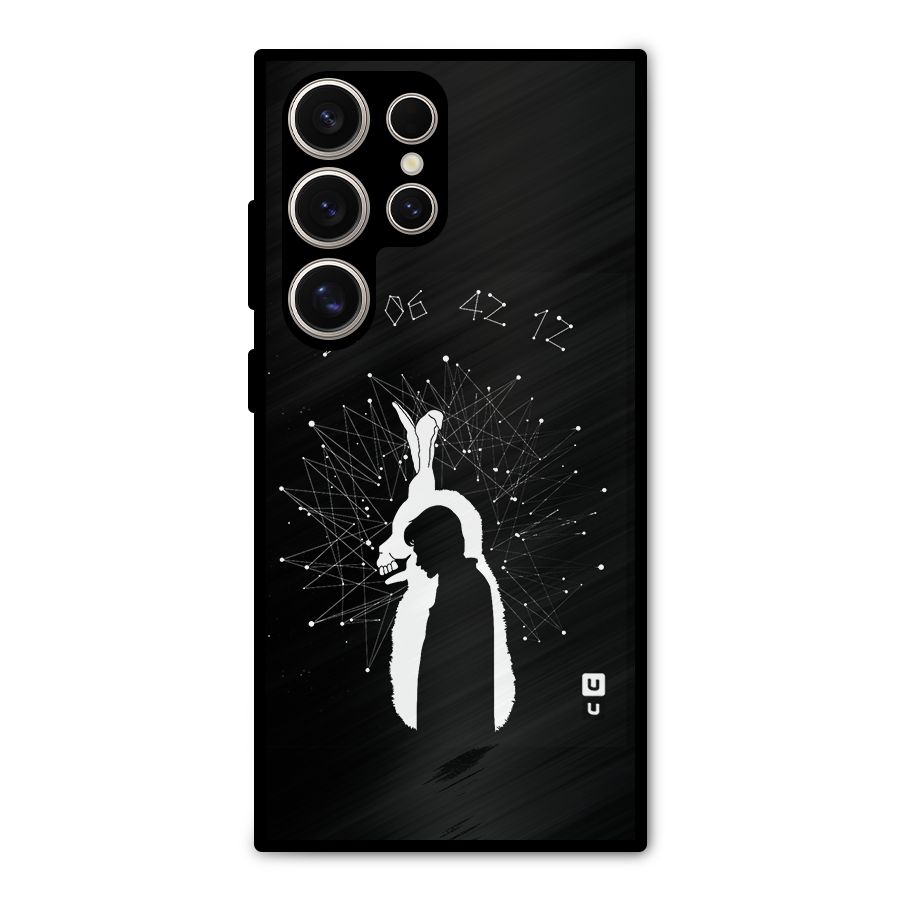 Donnie Darko Silhouette Metal Back Case for Galaxy S24 Ultra