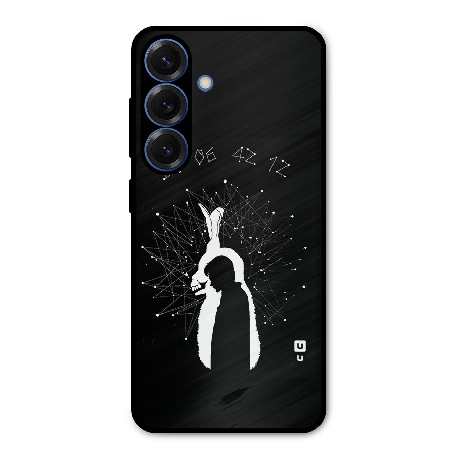 Donnie Darko Silhouette Metal Back Case for Galaxy S25
