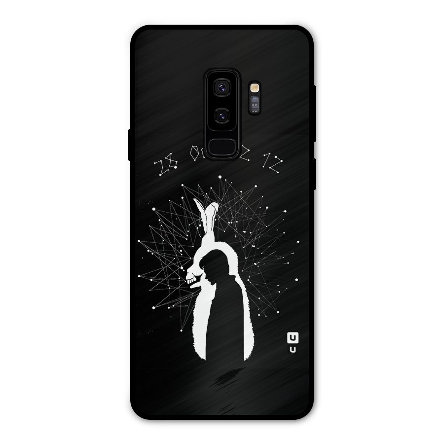 Donnie Darko Silhouette Metal Back Case for Galaxy S9 Plus
