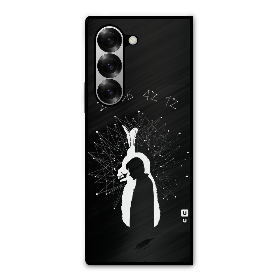 Donnie Darko Silhouette Metal Back Case for Galaxy Z Fold6