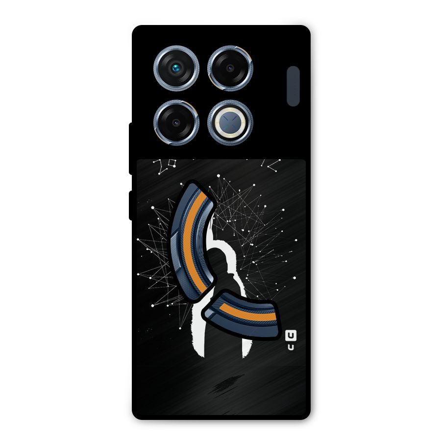 Donnie Darko Silhouette Metal Back Case for Infinix GT 20 Pro