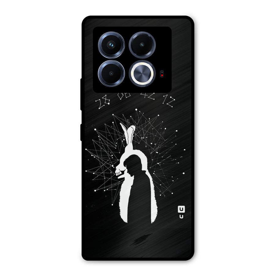 Donnie Darko Silhouette Metal Back Case for Infinix Note 40 5G