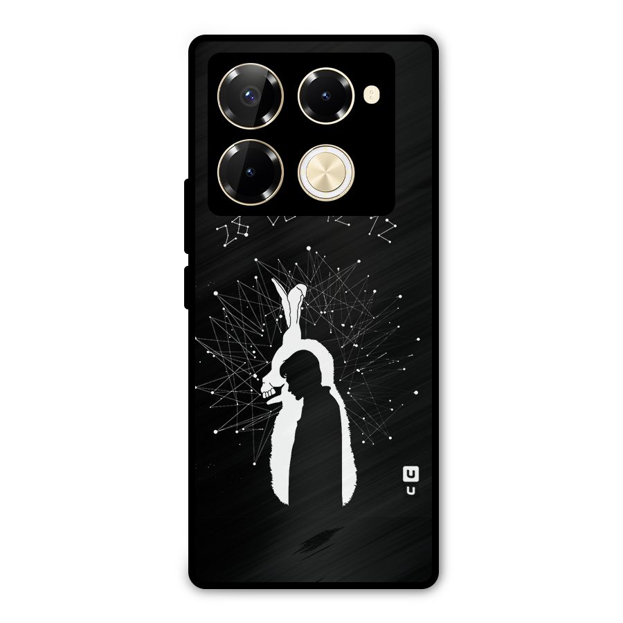 Donnie Darko Silhouette Metal Back Case for Infinix Note 40 Pro Plus