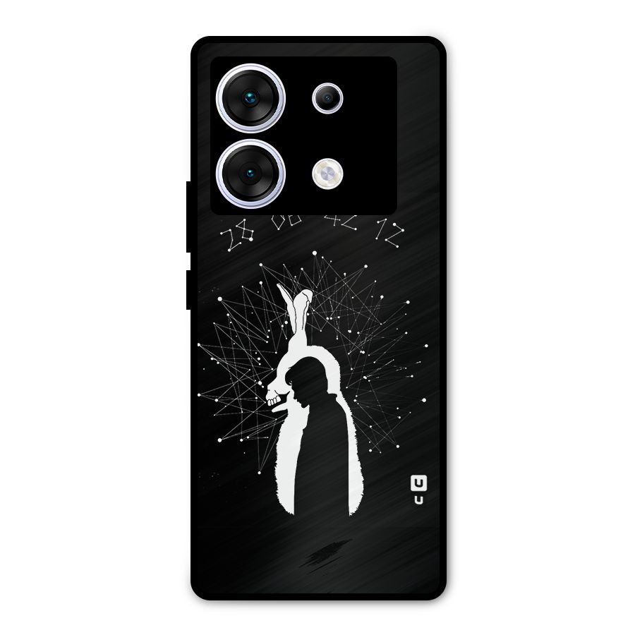 Donnie Darko Silhouette Metal Back Case for Infinix Zero 30 5G