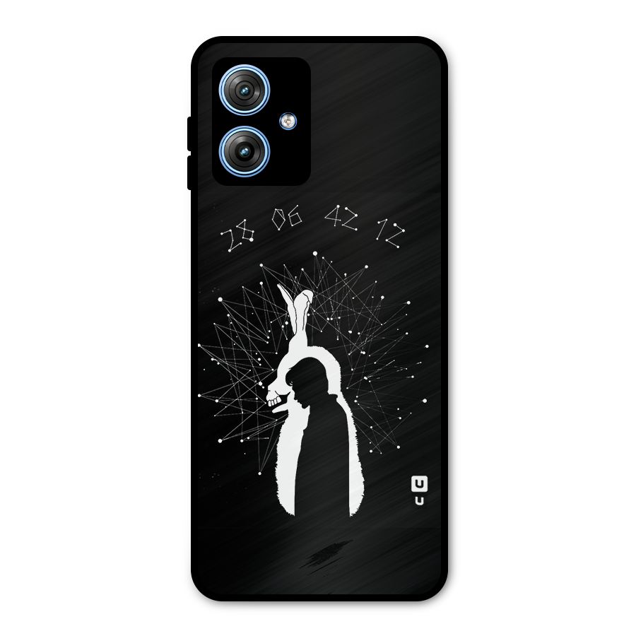 Donnie Darko Silhouette Metal Back Case for Moto G54