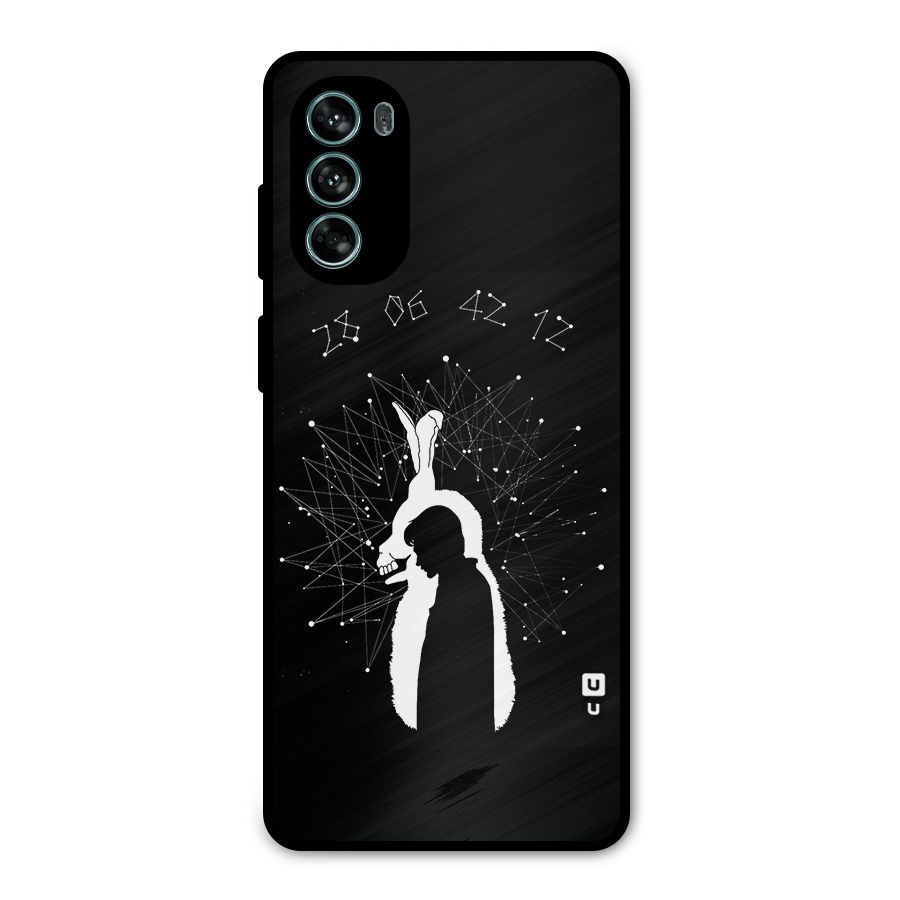 Donnie Darko Silhouette Metal Back Case for Moto G62