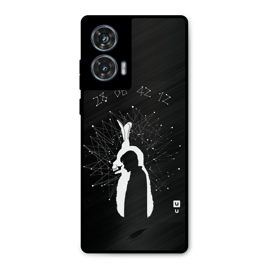 Donnie Darko Silhouette Metal Back Case for Motorola Edge 50 Fusion
