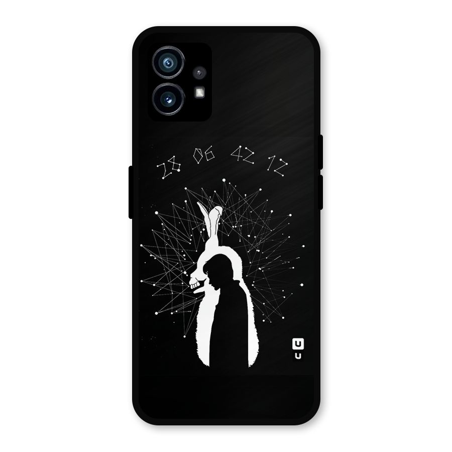 Donnie Darko Silhouette Metal Back Case for Nothing Phone 1