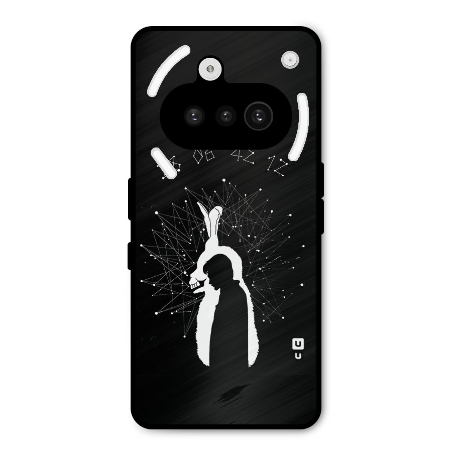 Donnie Darko Silhouette Metal Back Case for Nothing Phone 3a