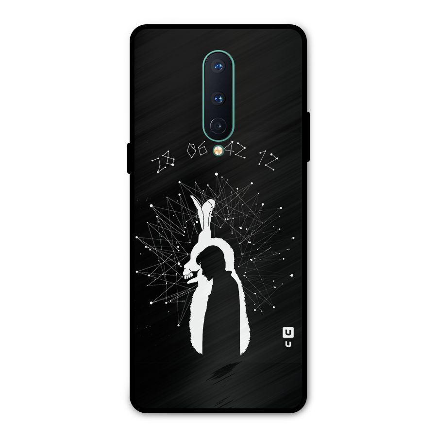 Donnie Darko Silhouette Metal Back Case for OnePlus 8