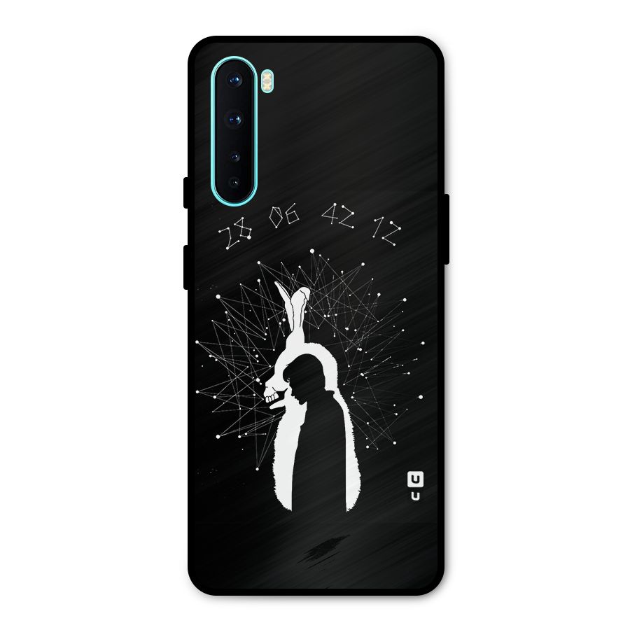 Donnie Darko Silhouette Metal Back Case for OnePlus Nord
