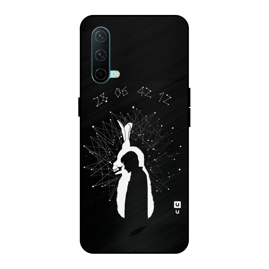 Donnie Darko Silhouette Metal Back Case for OnePlus Nord CE 5G
