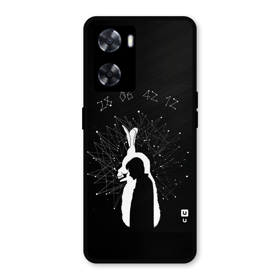 Donnie Darko Silhouette Metal Back Case for Oppo A77s