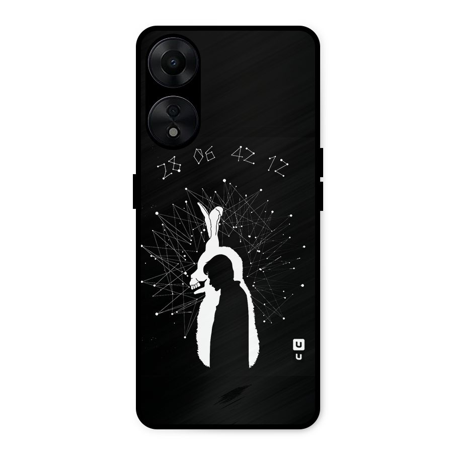 Donnie Darko Silhouette Metal Back Case for Oppo A78 5G