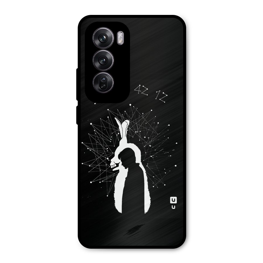 Donnie Darko Silhouette Metal Back Case for Oppo Reno12 Pro