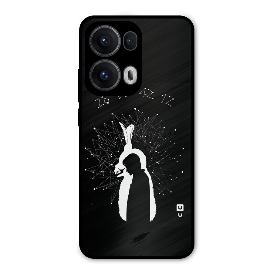Donnie Darko Silhouette Metal Back Case for Oppo Reno13 Pro