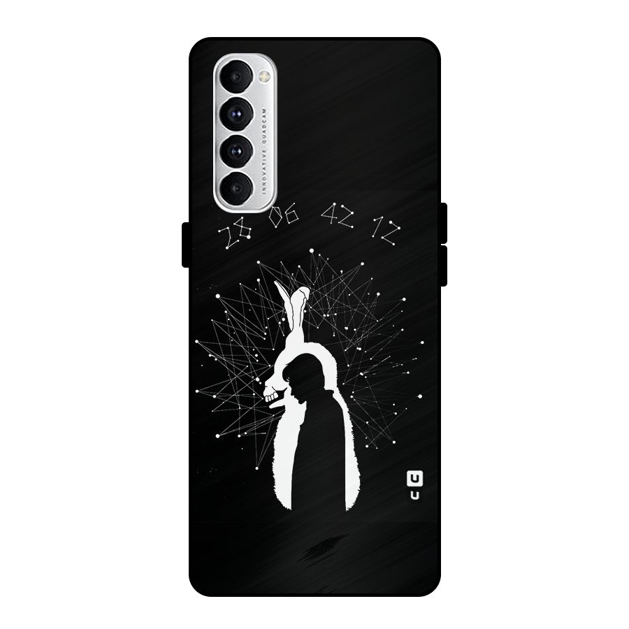 Donnie Darko Silhouette Metal Back Case for Oppo Reno4 Pro