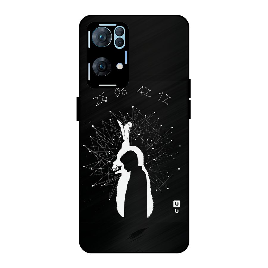 Donnie Darko Silhouette Metal Back Case for Oppo Reno7 Pro 5G