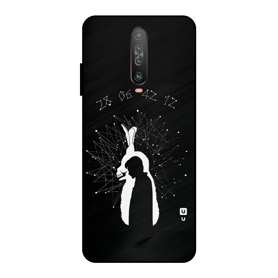 Donnie Darko Silhouette Metal Back Case for Poco X2