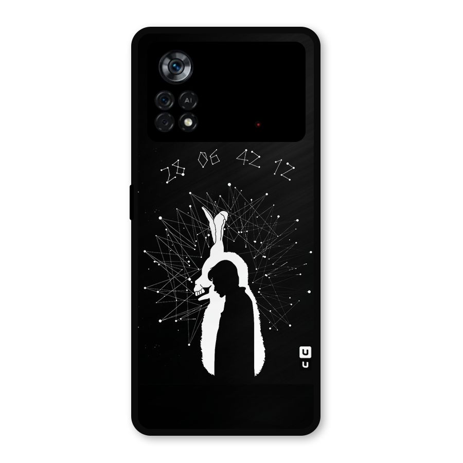 Donnie Darko Silhouette Metal Back Case for Poco X4 Pro 5G