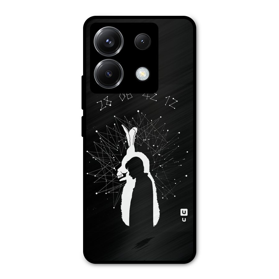 Donnie Darko Silhouette Metal Back Case for Poco X6