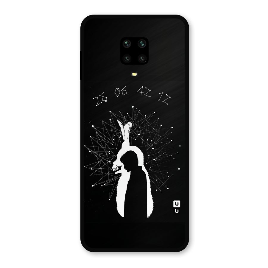 Donnie Darko Silhouette Metal Back Case for Redmi Note 9 Pro