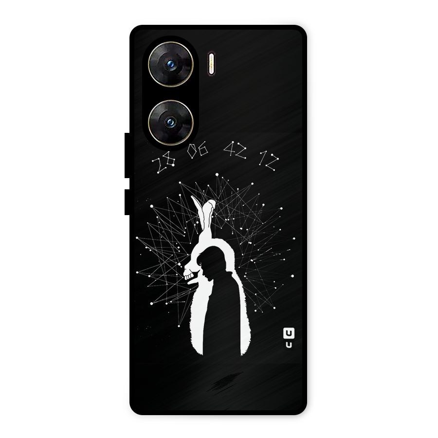 Donnie Darko Silhouette Metal Back Case for Vivo V29e
