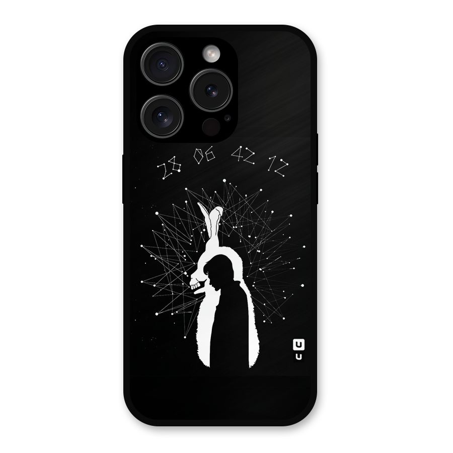 Donnie Darko Silhouette Metal Back Case for iPhone 15 Pro