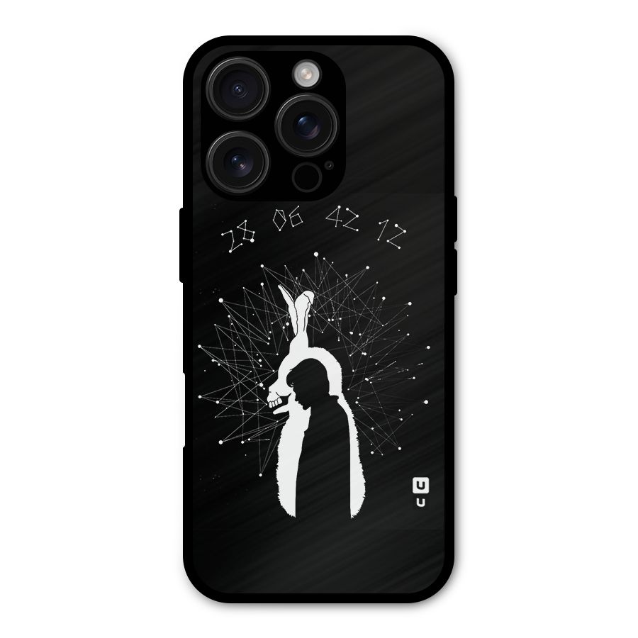 Donnie Darko Silhouette Metal Back Case for iPhone 16 Pro
