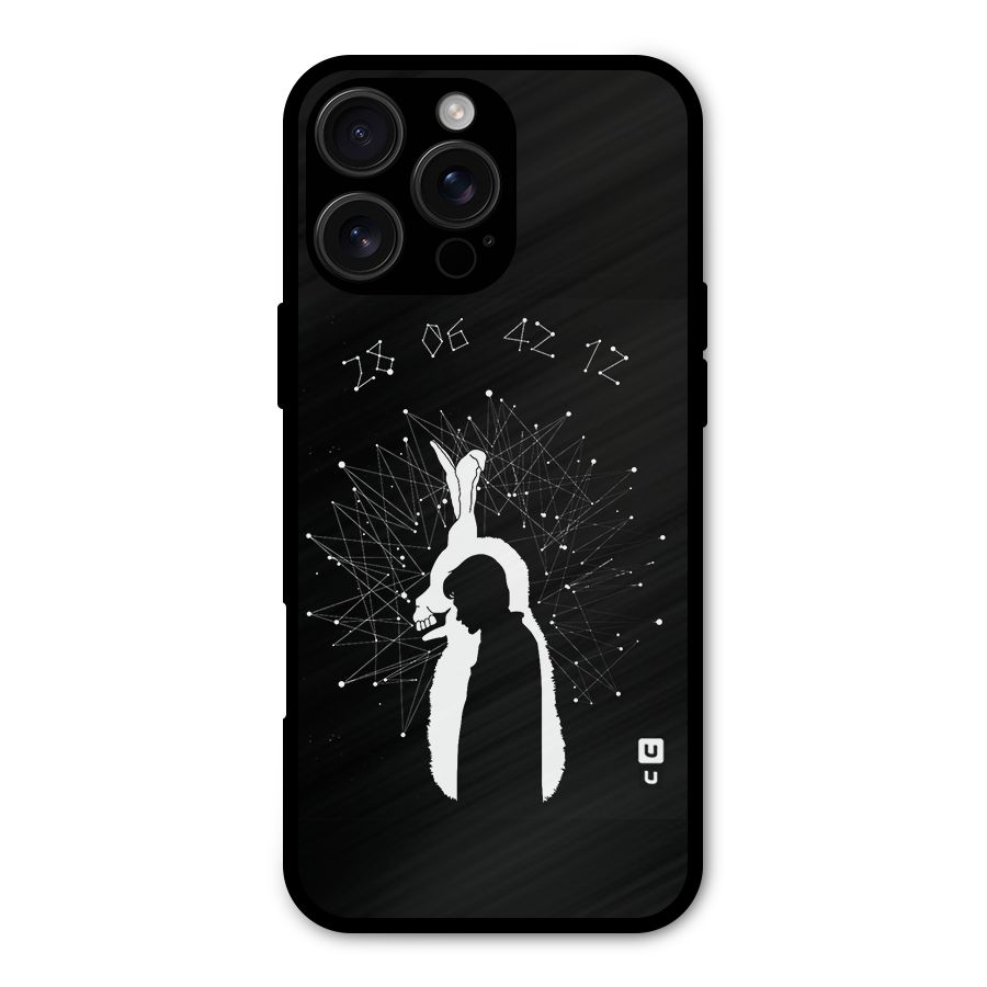 Donnie Darko Silhouette Metal Back Case for iPhone 16 Pro Max