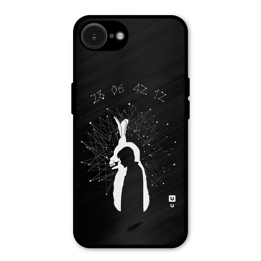 Donnie Darko Silhouette Metal Back Case for iPhone 16e