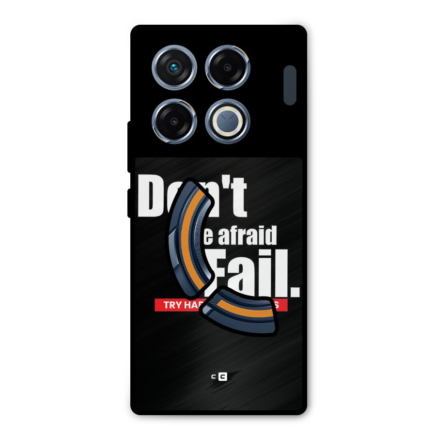 Dont Be Afriad Metal Back Case for Infinix GT 20 Pro