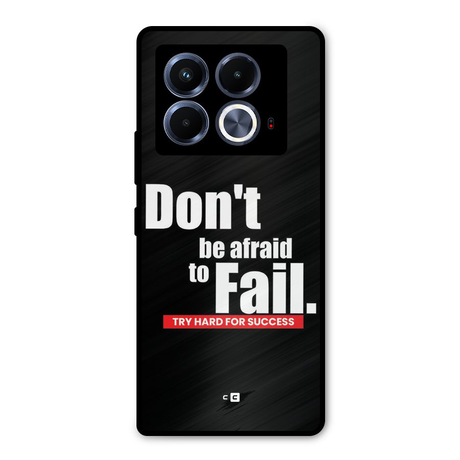 Dont Be Afriad Metal Back Case for Infinix Note 40 5G