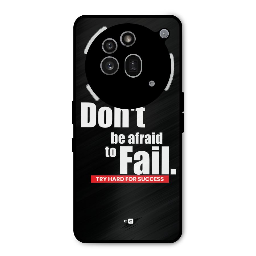 Dont Be Afriad Metal Back Case for Nothing Phone 3a Pro