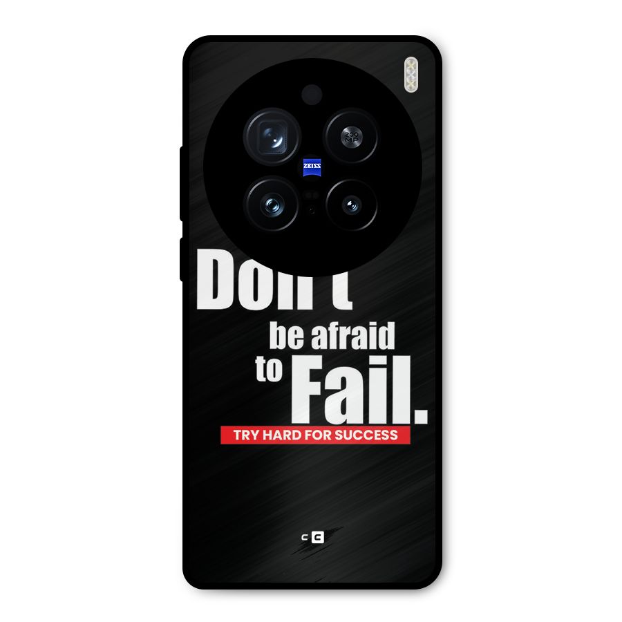 Dont Be Afriad Metal Back Case for Vivo X200 Pro