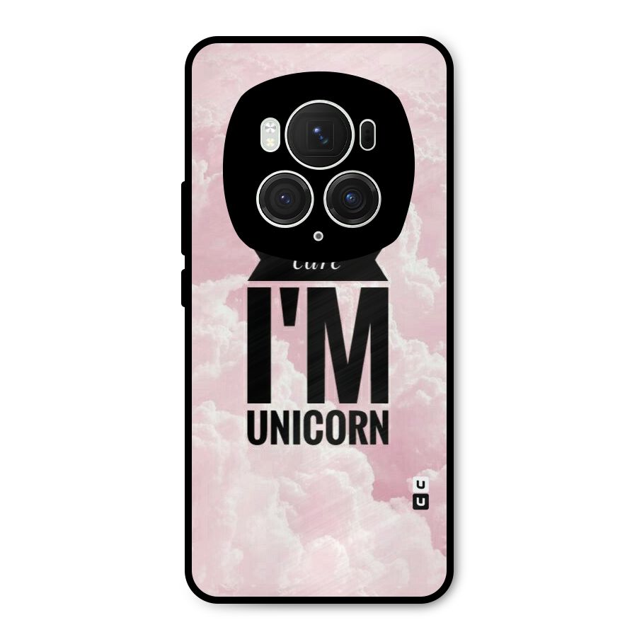 Dont Care Unicorn Metal Back Case for Honor Magic6 Pro