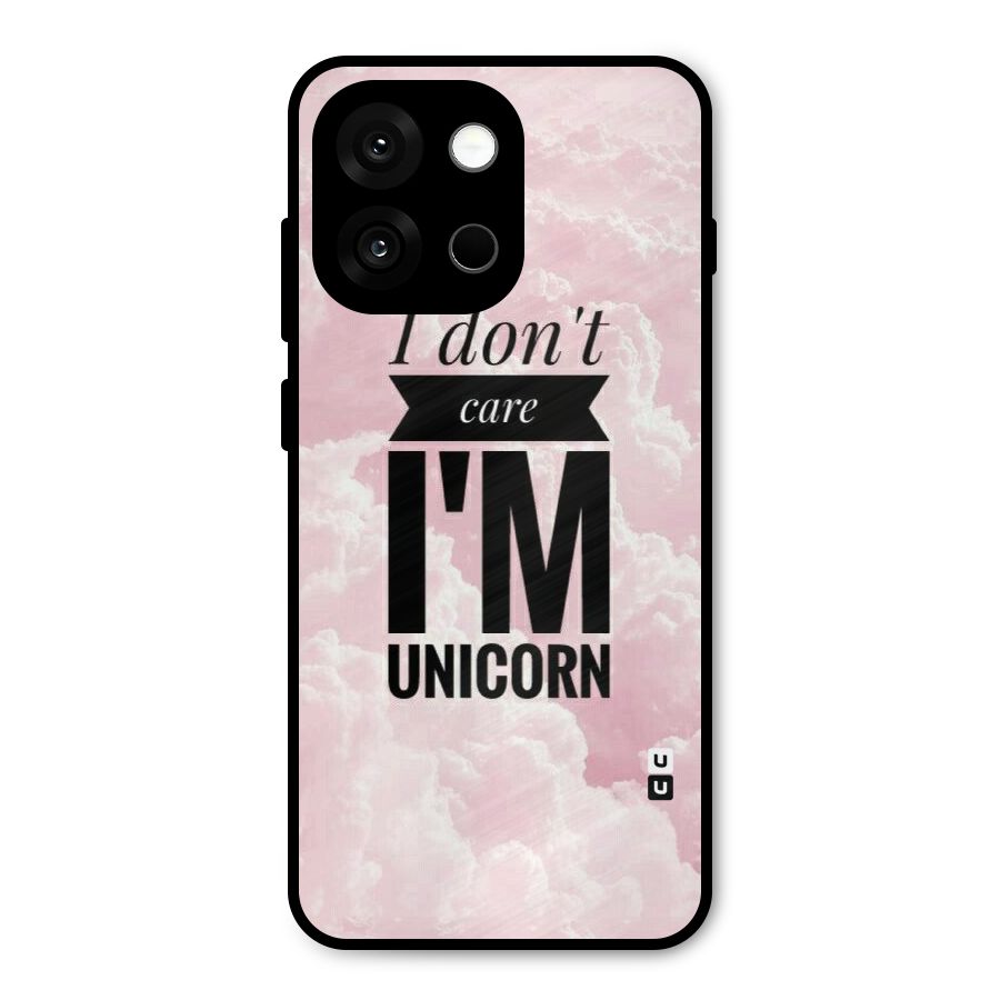 Dont Care Unicorn Metal Back Case for OnePlus 13s