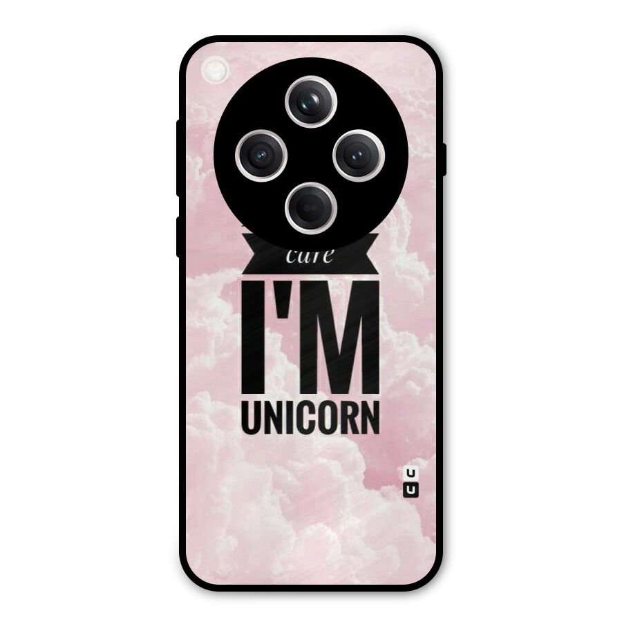 Dont Care Unicorn Metal Back Case for Oppo Find X8