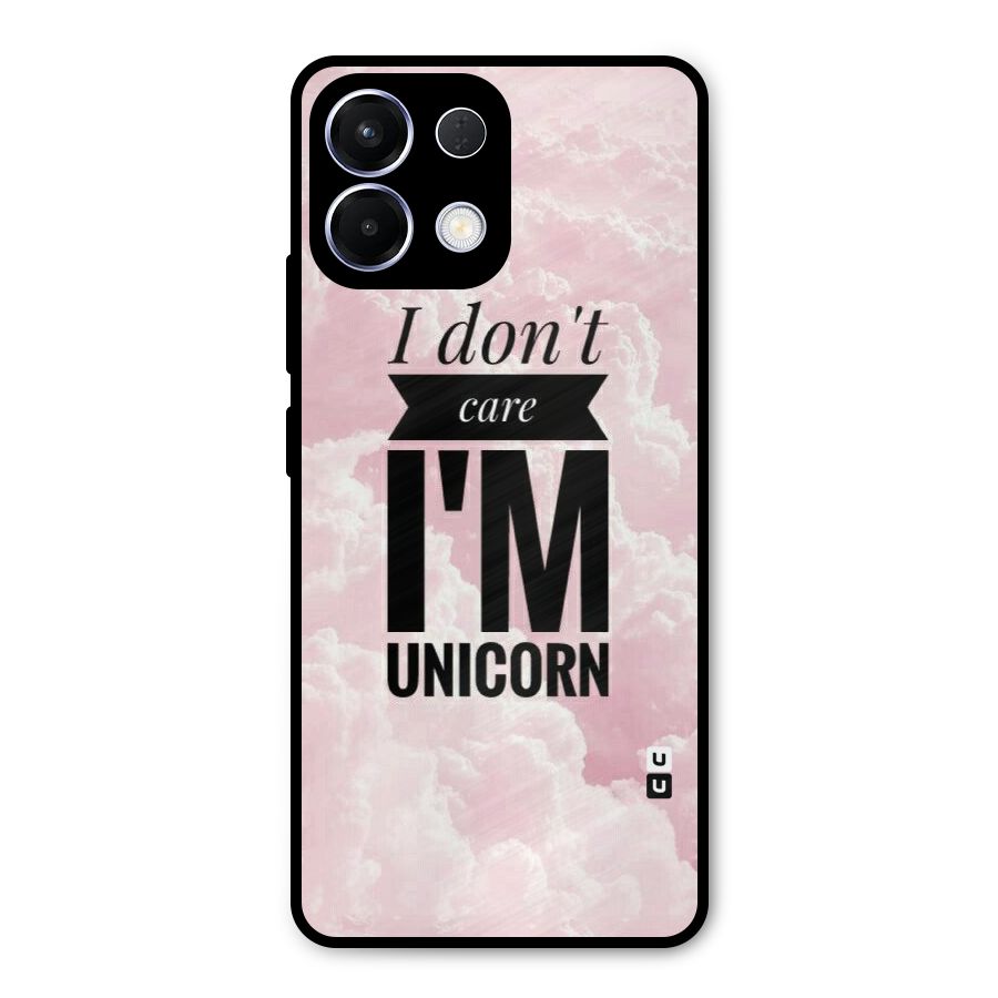 Dont Care Unicorn Metal Back Case for Oppo K13