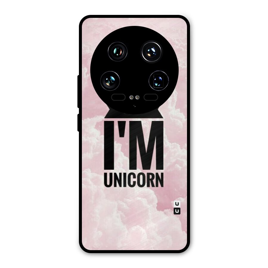 Dont Care Unicorn Metal Back Case for Xiaomi 14 Ultra