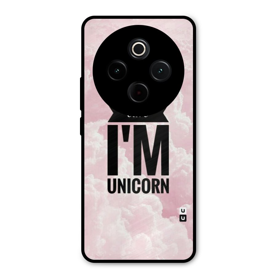 Dont Care Unicorn Metal Back Case for iQOO Z10
