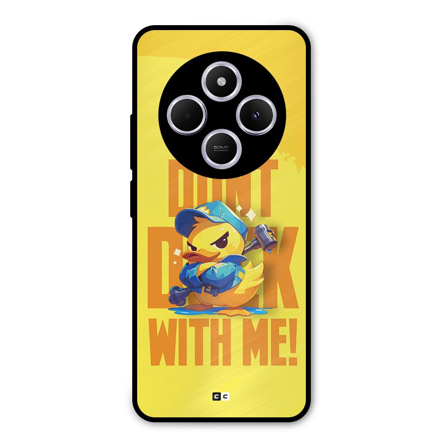 Dont Duck With Me Metal Back Case for Poco C75 5G