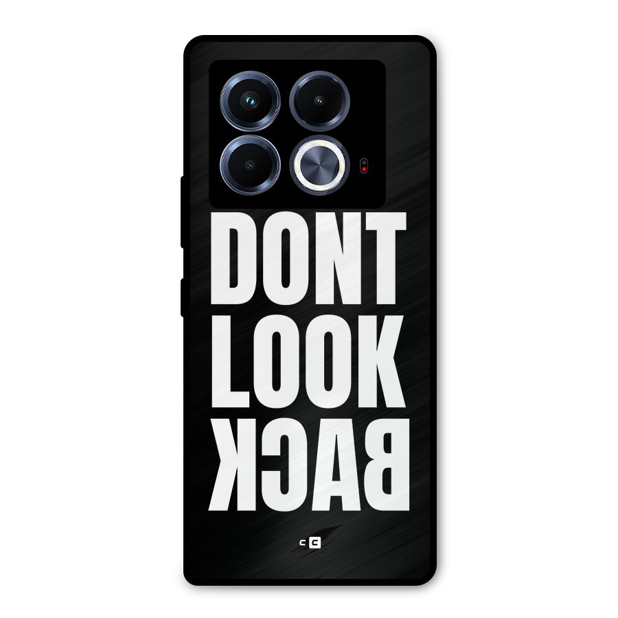 Dont Look Back Metal Back Case for Infinix Note 40 5G