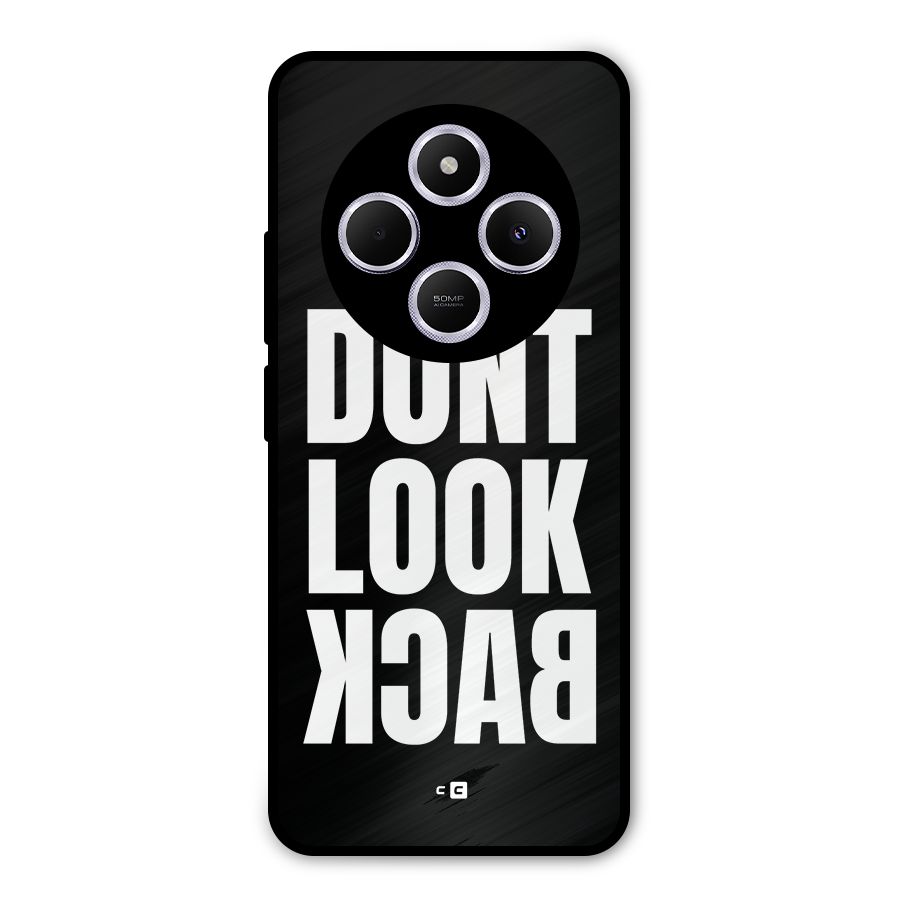 Dont Look Back Metal Back Case for Poco M7