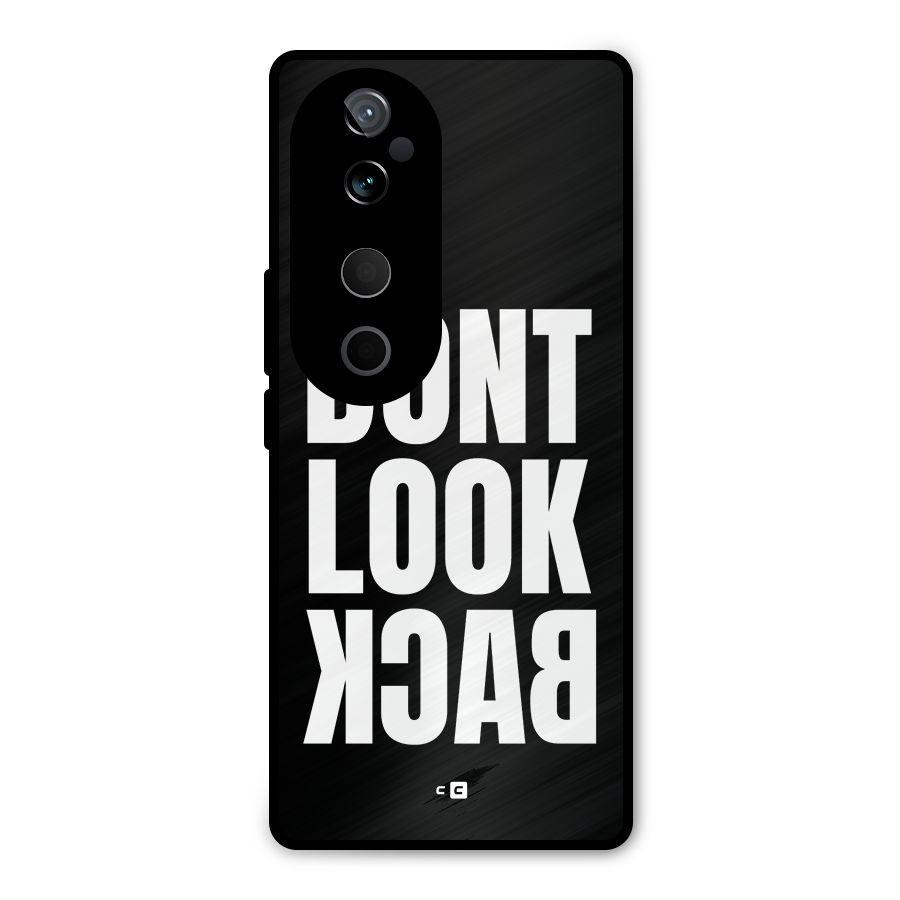 Dont Look Back Metal Back Case for Vivo T3 Ultra