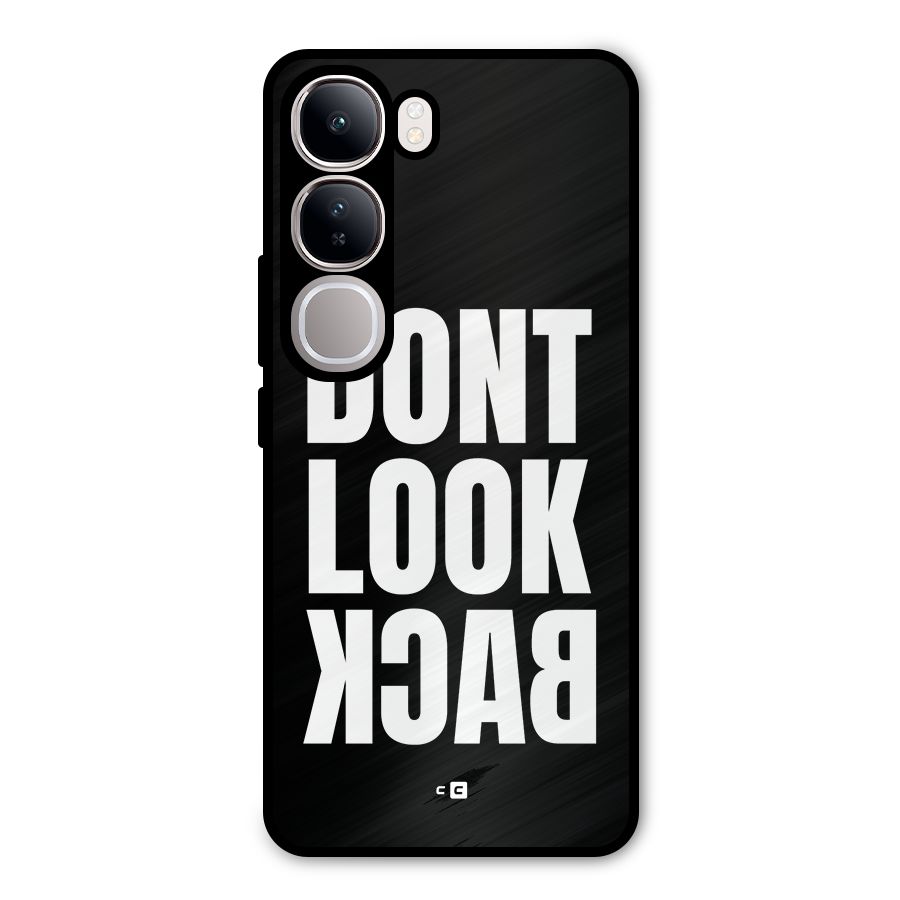 Dont Look Back Metal Back Case for Vivo Y300