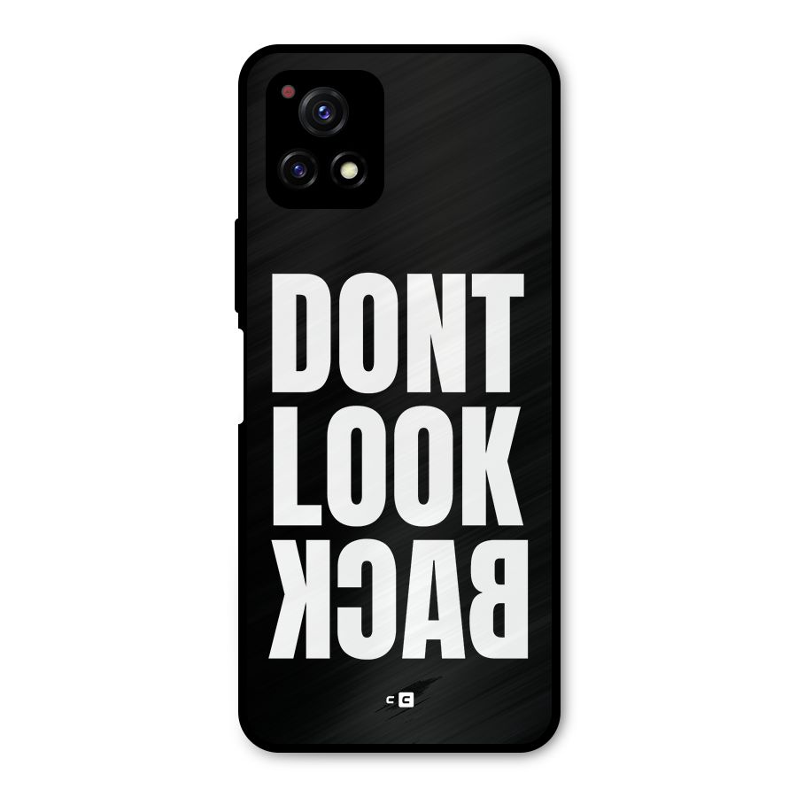 Dont Look Back Metal Back Case for Vivo Y72 5G