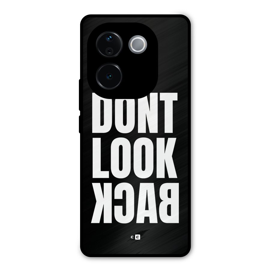 Dont Look Back Metal Back Case for iQOO Z9s Pro