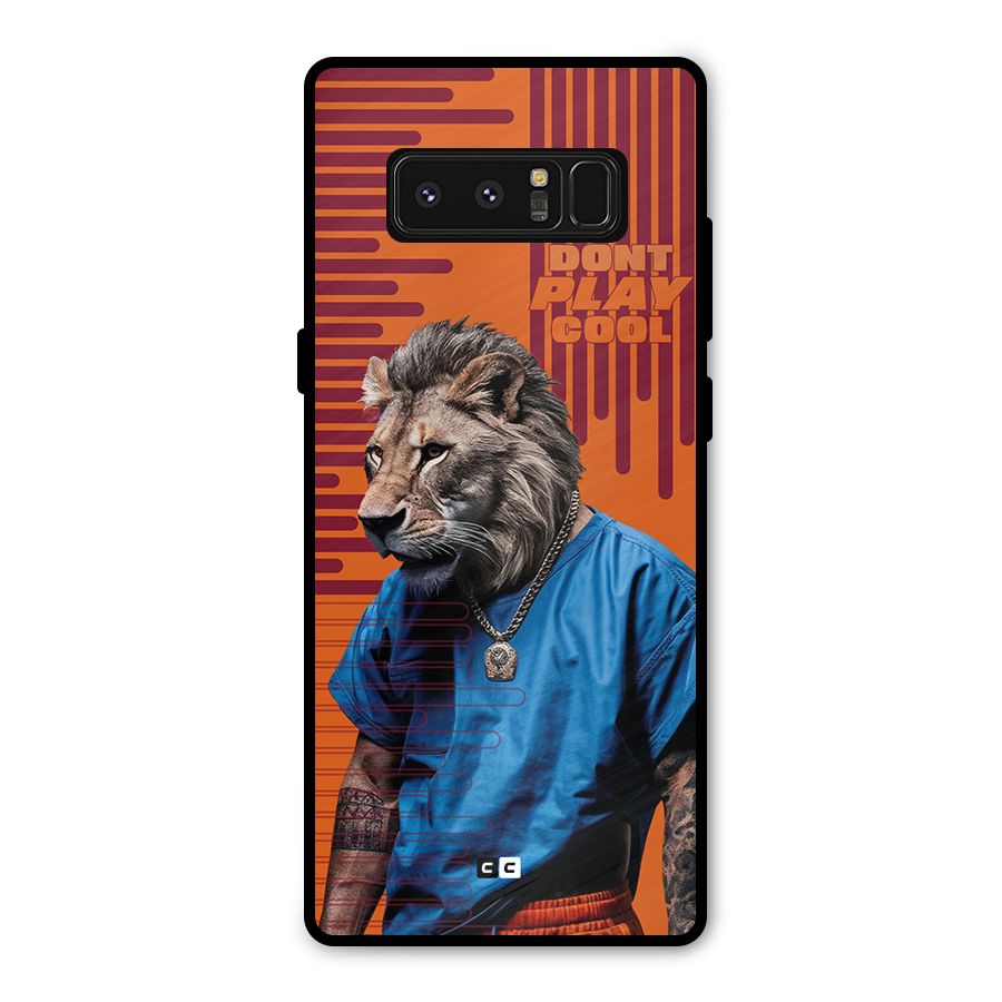 Dont Play Cool Metal Back Case for Galaxy Note 8